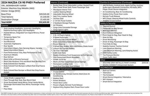 2024 Mazda CX-90 PHEV Preferred
