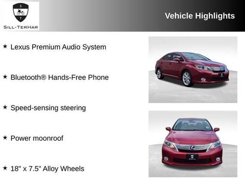 2011 Lexus HS 250h 250H