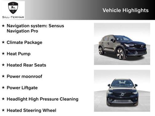 Black Stone 2023 Volvo XC40 Recharge Pure Electric Twin Plus