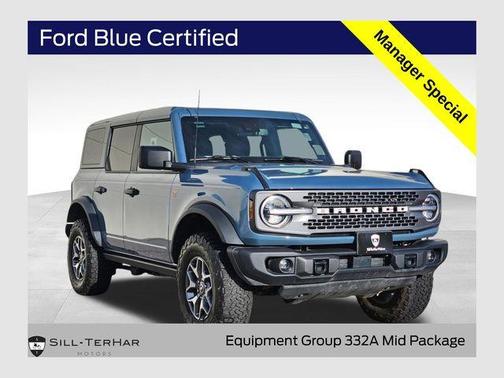 Azure Gray Metallic 2025 Ford Bronco Badlands