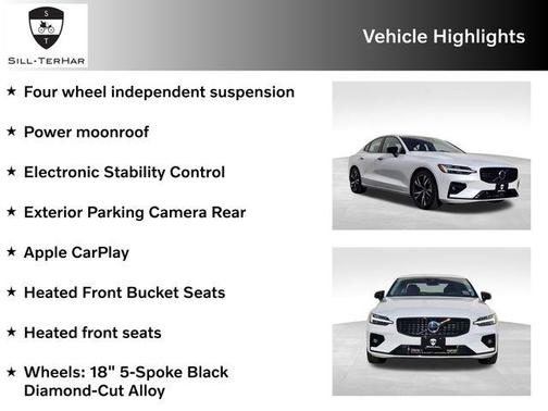 2024 Volvo S60 B5 Plus Dark Theme