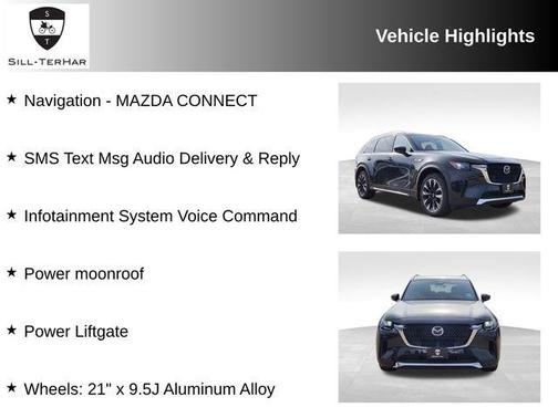Jet Black Mica 2025 Mazda CX-90 PHEV Premium Plus Package
