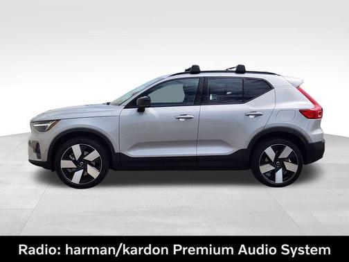 Silver 2023 Volvo XC40 Recharge Pure Electric Twin Ultimate
