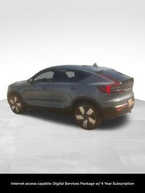 Thunder Gray Metallic 2023 Volvo C40 Recharge Pure Electric Twin Ultimate