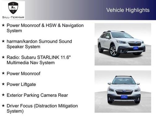 Crystal White Pearl 2020 Subaru Outback Limited