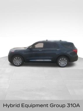Stone Blue Metallic 2022 Ford Explorer Limited