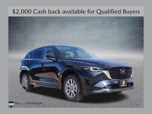 Jet Black Mica 2025 Mazda CX-5 2.5 S Preferred Package SUV
