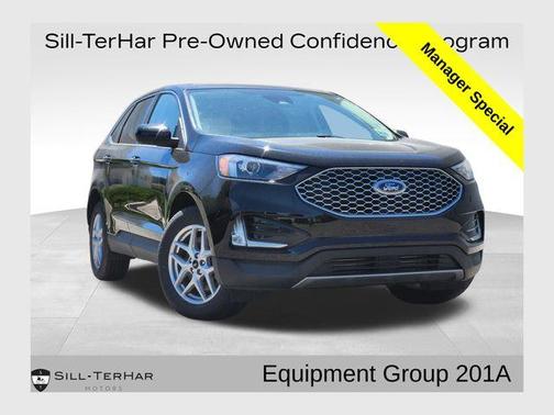 Agate Black Metallic 2023 Ford Edge SEL