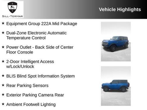 Velocity Blue Metallic 2024 Ford Bronco Big Bend