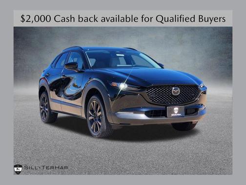 Jet Black Mica 2026 Mazda CX-30 2.5 Turbo Aire Edition