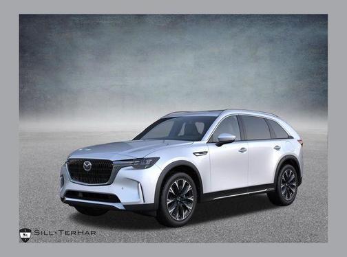Rhodium White Premium 2026 Mazda CX-90 PHEV Premium Plus
