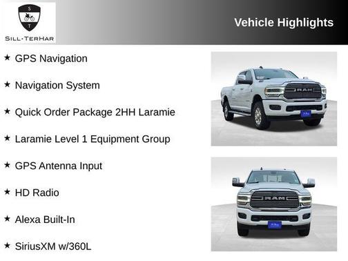 Bright White Clearcoat 2023 RAM 2500 Laramie