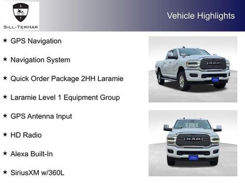 Bright White Clearcoat 2023 RAM 2500 Laramie