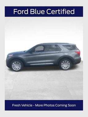 Gray Metallic 2023 Ford Explorer Limited