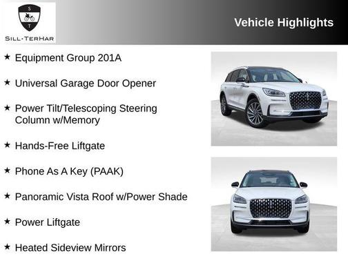 White Metallic 2024 Lincoln Corsair Reserve