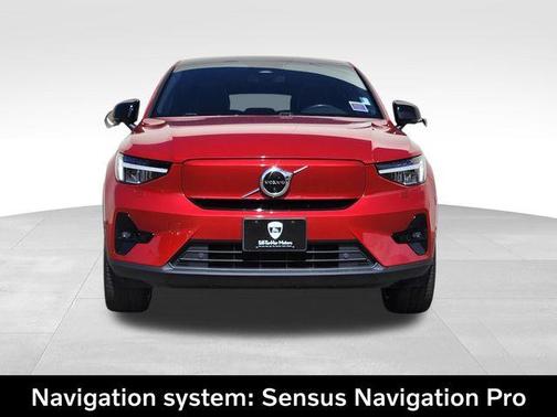 Fusion Red Metallic 2023 Volvo C40 Recharge Pure Electric Twin Plus