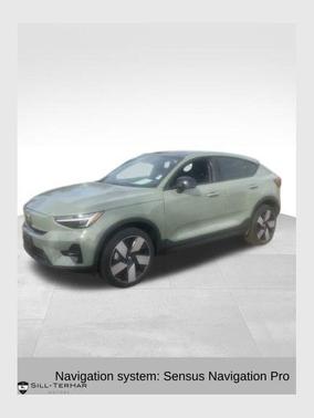Sage Green Metallic 2023 Volvo C40 Recharge Pure Electric Twin Ultimate