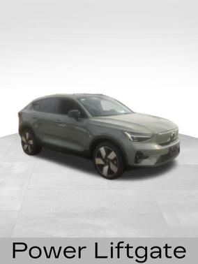 Sage Green Metallic 2023 Volvo C40 Recharge Pure Electric Twin Ultimate