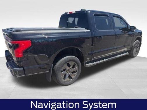 Black Metallic 2023 Ford F-150 Lightning LARIAT