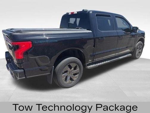 Black Metallic 2023 Ford F-150 Lightning LARIAT