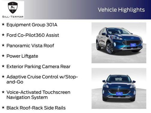 Green Metallic 2020 Ford Escape SEL