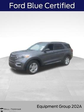 Carbonized Gray Metallic 2023 Ford Explorer XLT