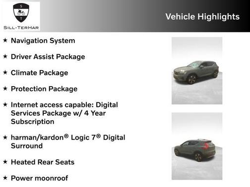 Sage Green Metallic 2023 Volvo XC40 B5 Plus Bright Theme
