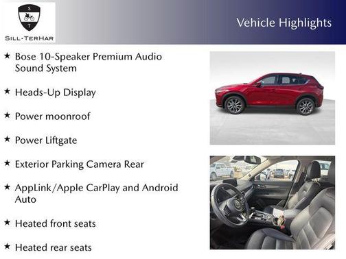 Soul Red Crystal Metallic 2021 Mazda CX-5 Grand Touring Reserve