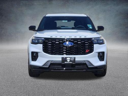 Space White Metallic 2026 Ford Explorer ST