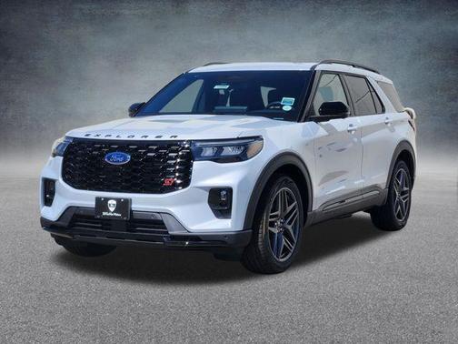 Space White Metallic 2026 Ford Explorer ST