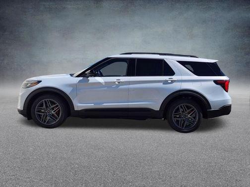 Space White Metallic 2026 Ford Explorer ST
