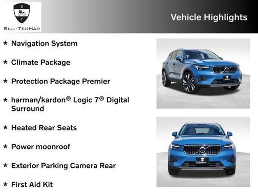 Fjord Blue Metallic 2023 Volvo XC40 B5 Ultimate Bright Theme