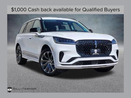 Pristine White 2026 Lincoln Aviator Premiere