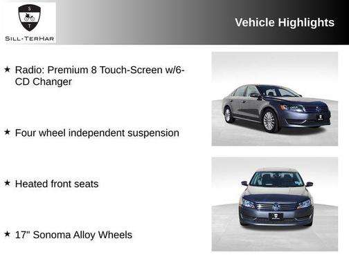 2013 Volkswagen Passat 2.5 SE