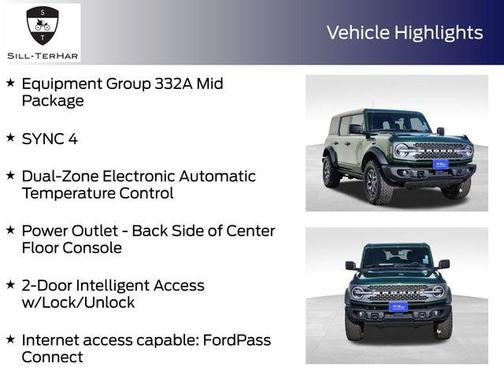 Green Metallic 2025 Ford Bronco Badlands