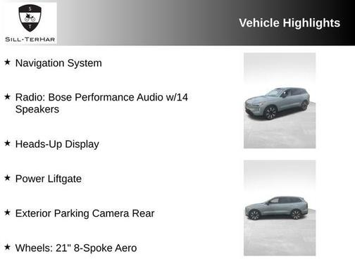 Metallic 2025 Volvo EX90 Twin Motor Performance Ultra