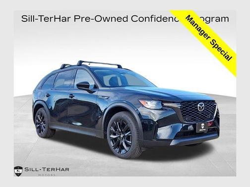 Jet Black Mica 2025 Mazda CX-90 PHEV Premium Sport