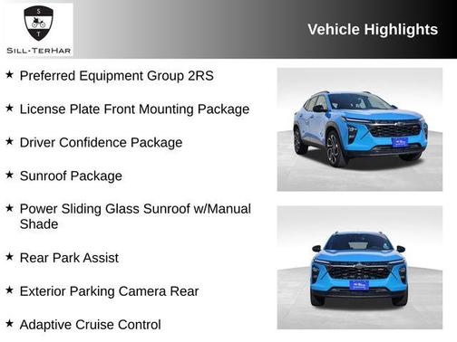 Fountain Blue 2024 Chevrolet Trax 2RS