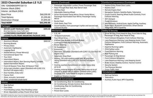 2023 Chevrolet Suburban LS
