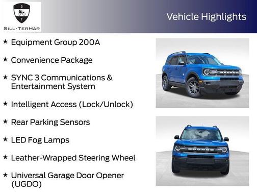 Blue Metallic 2022 Ford Bronco Sport Big Bend