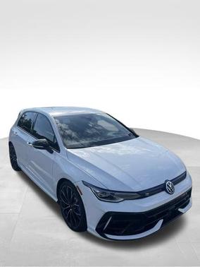 Pure White 2025 Volkswagen Golf R 2.0T