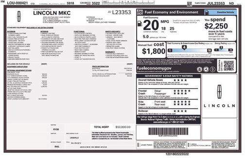 2018 Lincoln MKC Reserve