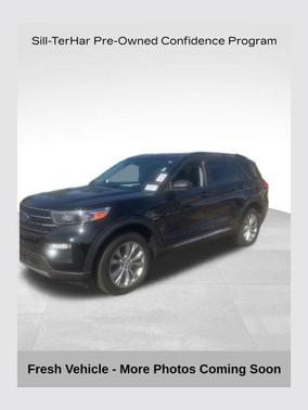 Agate Black Metallic 2023 Ford Explorer XLT
