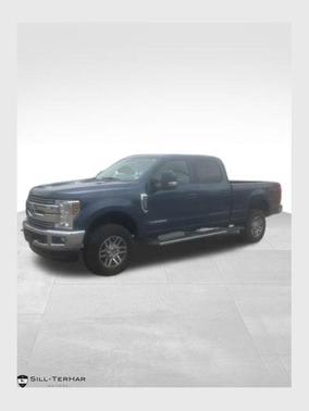 Blue 2018 Ford F-250 Lariat