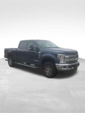 Blue 2018 Ford F-250 Lariat