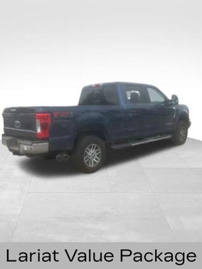 Blue 2018 Ford F-250 Lariat