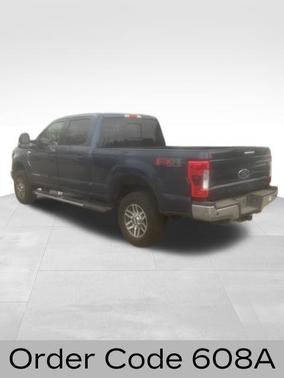 Blue 2018 Ford F-250 Lariat