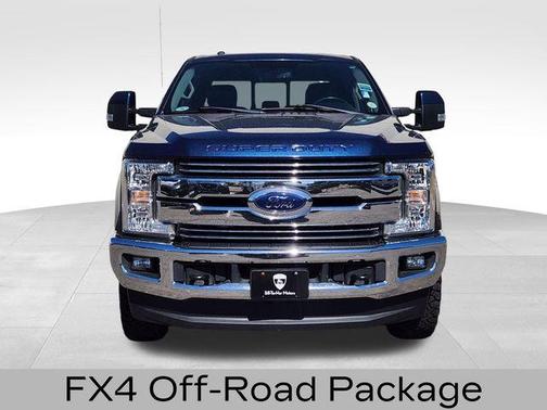 Blue 2018 Ford F-250 Lariat
