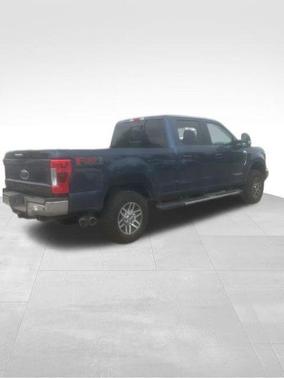 Blue 2018 Ford F-250 Lariat