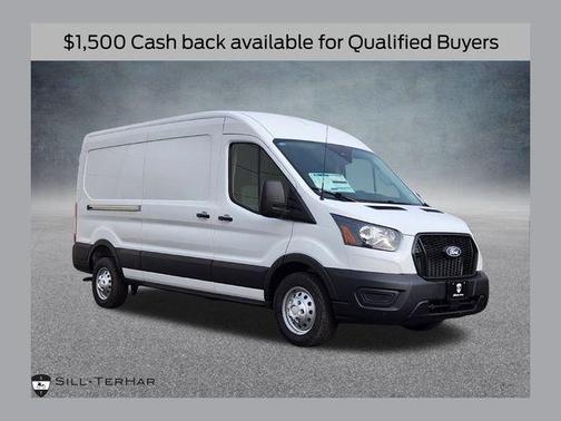Oxford White 2026 Ford Transit-250 148 WB Medium Roof Cargo